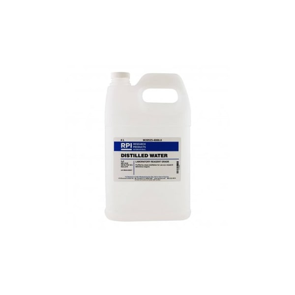 Distilled Water, 4 x 4 L